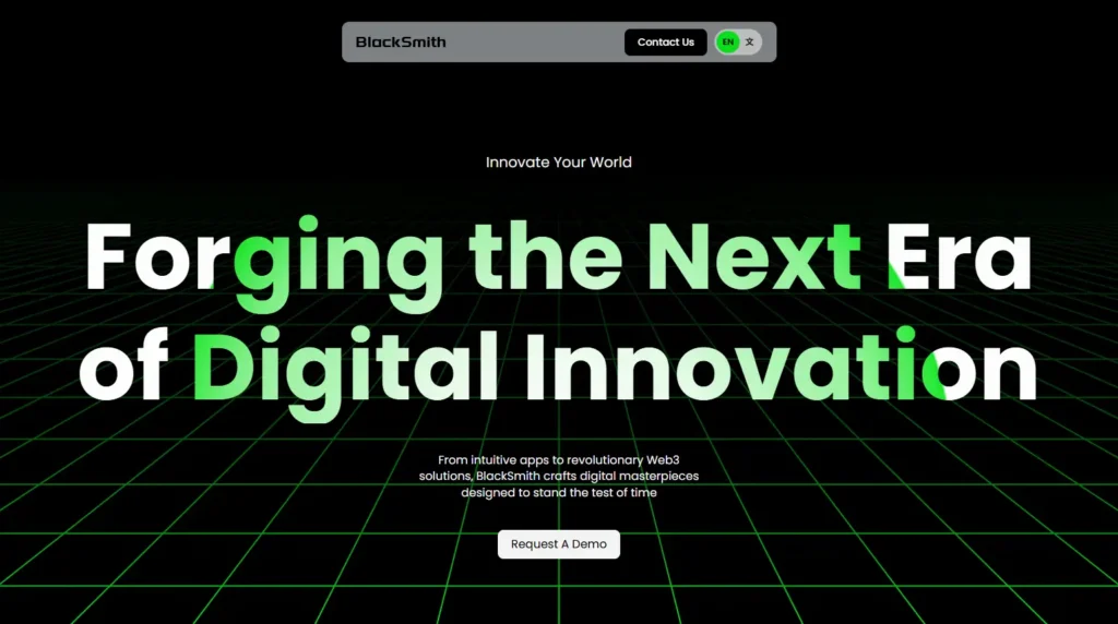 blacksmith digital innovation hero