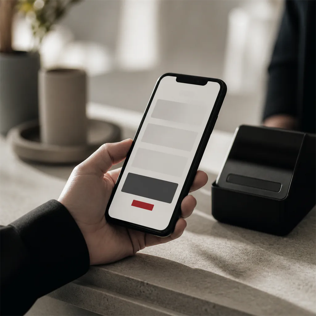 Where Malaysian Online Stores Lose Orders: A Checkout Audit 4 One handed mobile checkout