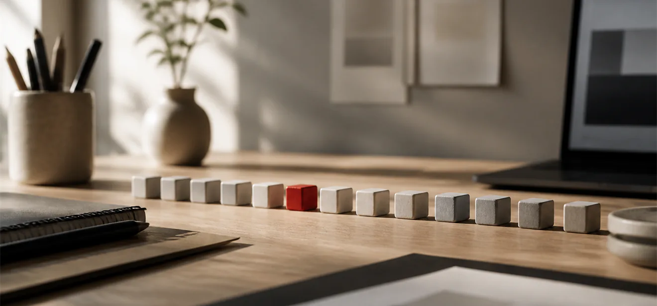 Scarlet block in milestone row