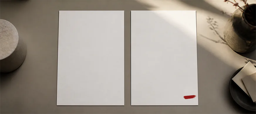 Content Marketing Tips That Actually Convert More Leads 5 Side by side paper comparison