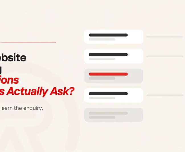 Customer questions paired with answers, two of them left as empty dashed outlines with no answer at all