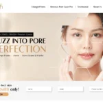 Zenth Pore Specialist landing page hero and booking bar