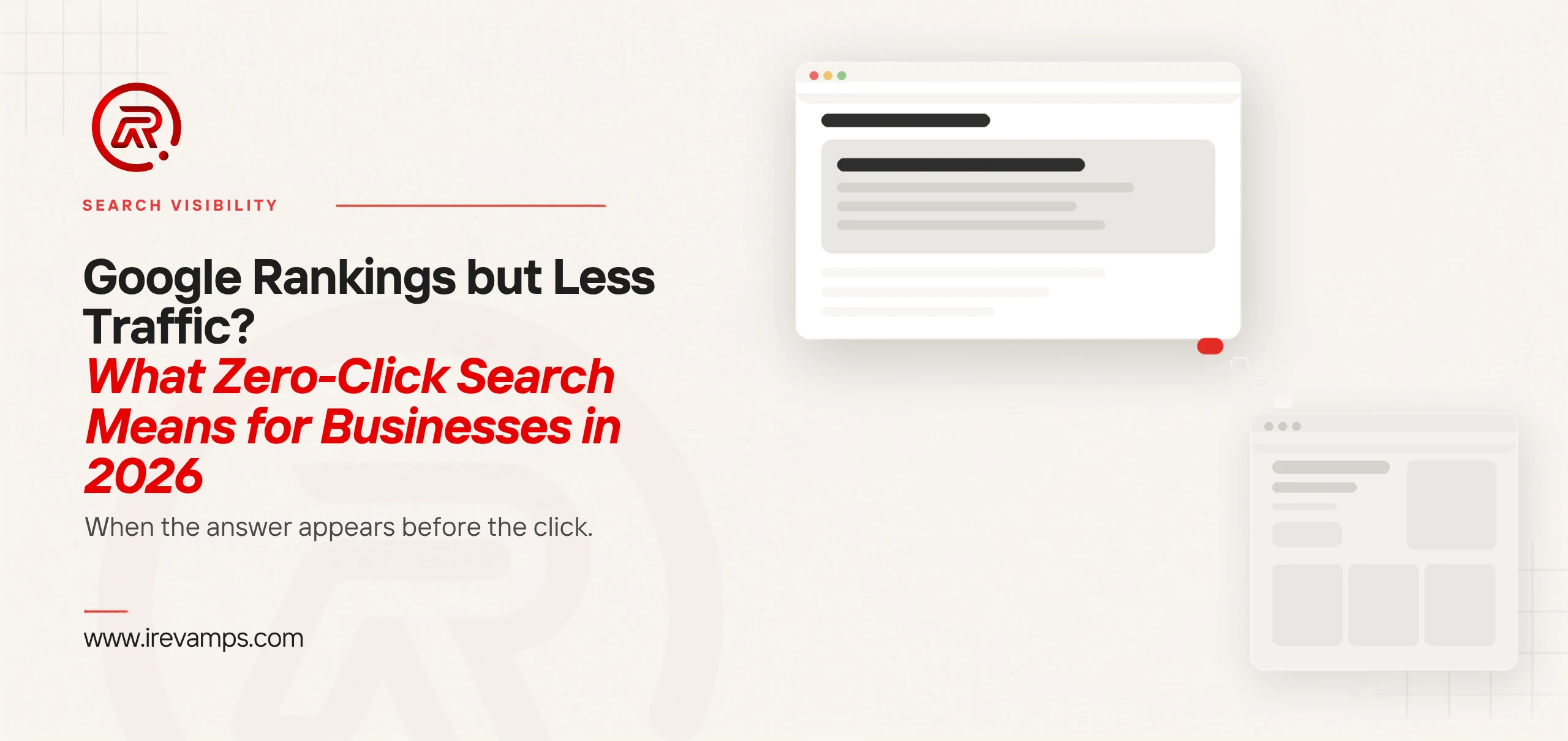 A search result answering the question in place, with the trail to the website fading out before it arrives