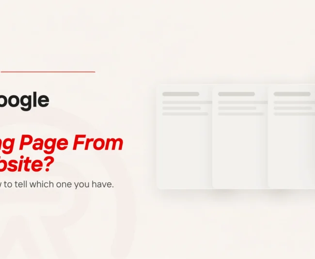 Google showing wrong page: title card beside a flat illustration of a row of near-identical page cards, most pushed back and faded, one brought forward